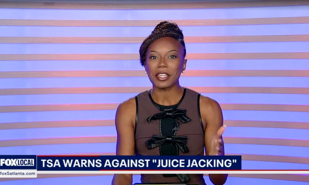 TSA warns travelers against "juice jacking" (Yahoo)