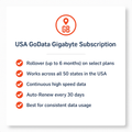 USA GoData Gigabyte 1 Month Subscription