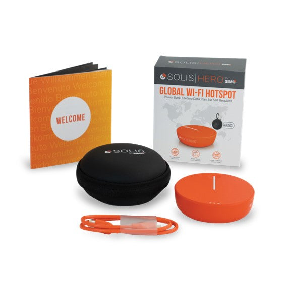 Mobile Solis Hero Hotspot & Power Bank with Lifetime Data