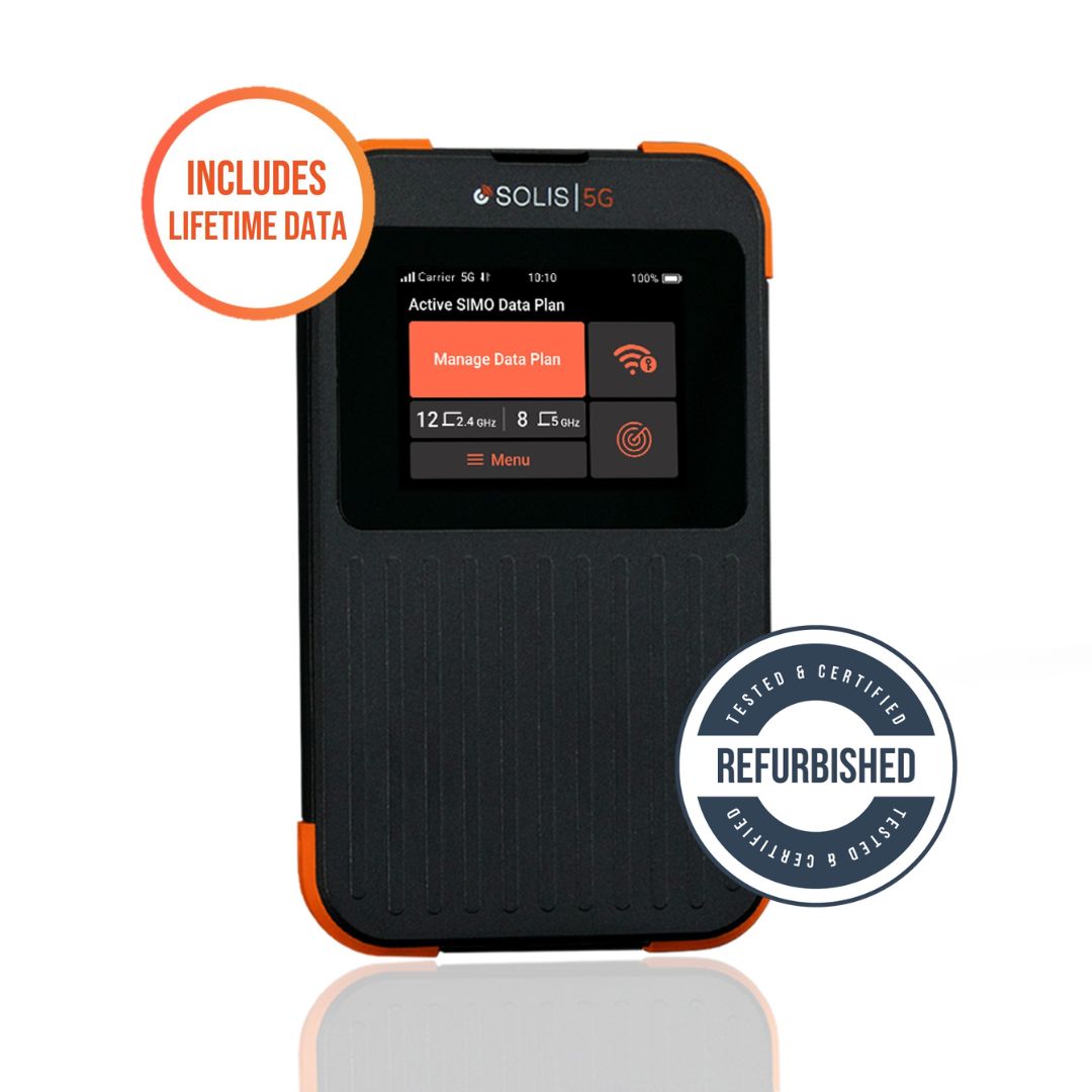 World Cup Bundle | Free Renewed Solis Pro 5G Mobile Hotspot with Unlimited Data