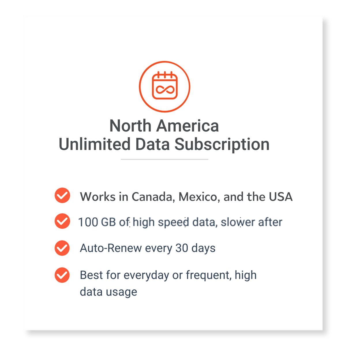 soliswifi data services North America Unlimited Subscription: 4 months