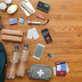 Solis Go mobile hotspot included in an emergency preparedness kit for reliable backup connectivity.